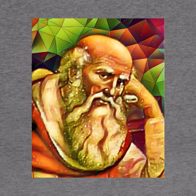 St. Jerome Snow Portrait | St. Jerome Artwork 15 by JustLit